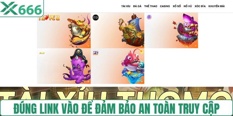 Đúng link vào để đảm bảo an toàn truy cập