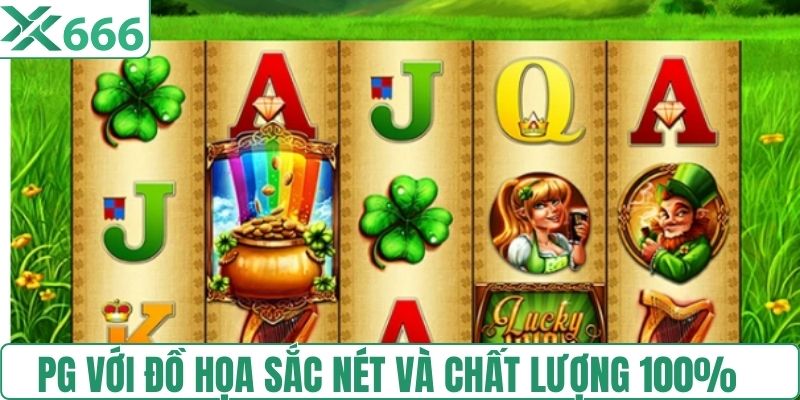 PG với đồ họa sắc nét và chất lượng 100%