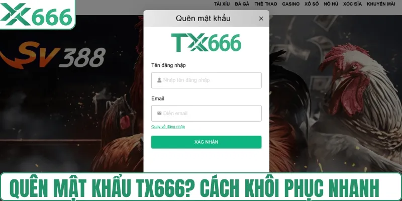 Quên mật khẩu và cách khôi phục siêu nhanh trong vài bước